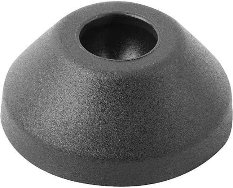 KIPP Teller Form A Ø 99 Thermoplast schwarz (K0415.1100)