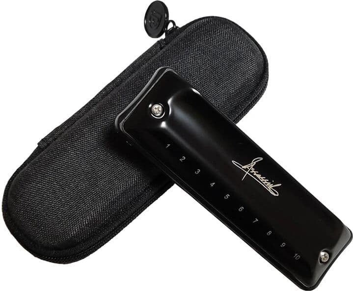 JDR Blues Harmonica Assassin Diatonic Mouth Organ Updated Professional Armonica 10-Hole Harp Square Mouthpiece Music Instruments