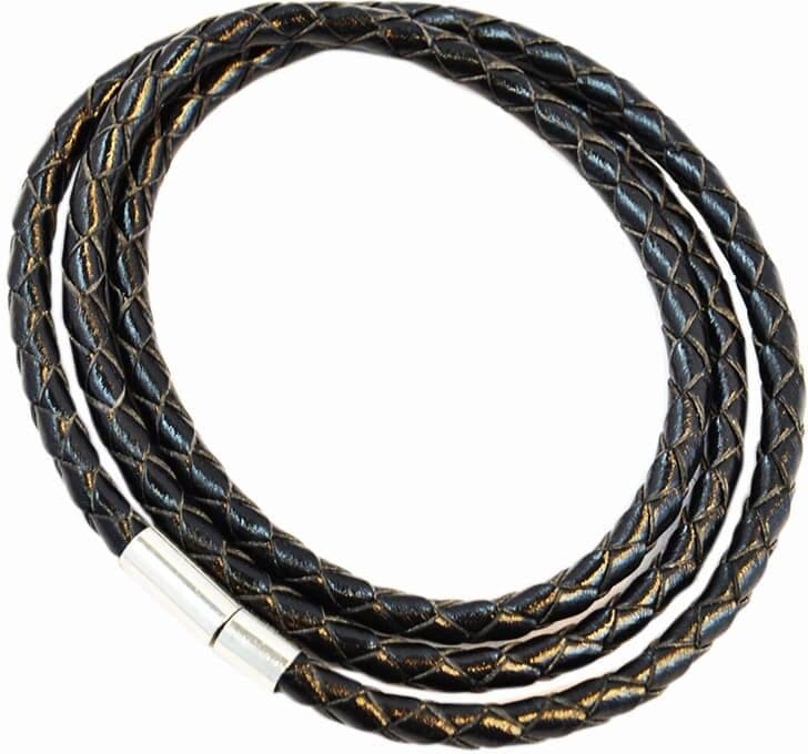 Flätat Armband - Black