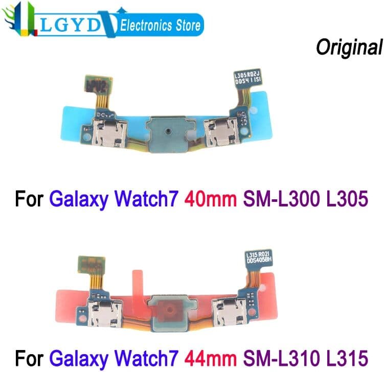 haweel Repair Power Button Flex Cable For Samsung Galaxy Watch7 40mm SM-L300 L305 / 44mm SM-L310 L315, Watch Cable Replacement Part