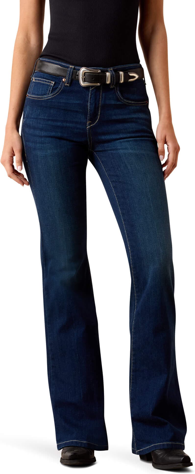 Women's Ultra Stretch Perfect Rise Katie Flare Jeans in Maya, Size: 30 Short by Ariat
