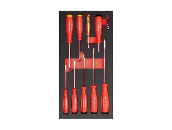 Schraubendreher KRAFTWERK PB 16-teilig , bunt, L:200mm, Schraubendreher, Schraubendreher