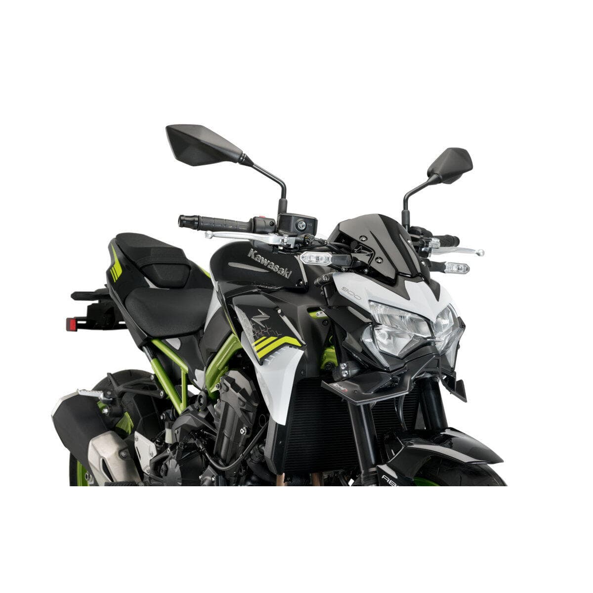 Puig FRONT-SPOILER NAKED KAWASAKI Z900 20'-21' C/SCHWAR | 20626J