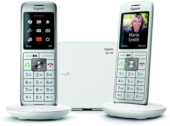 Siemens Gigaset CL660 Duo Blanc Pack duo : Téléphone sans fil + combiné supplémentaire