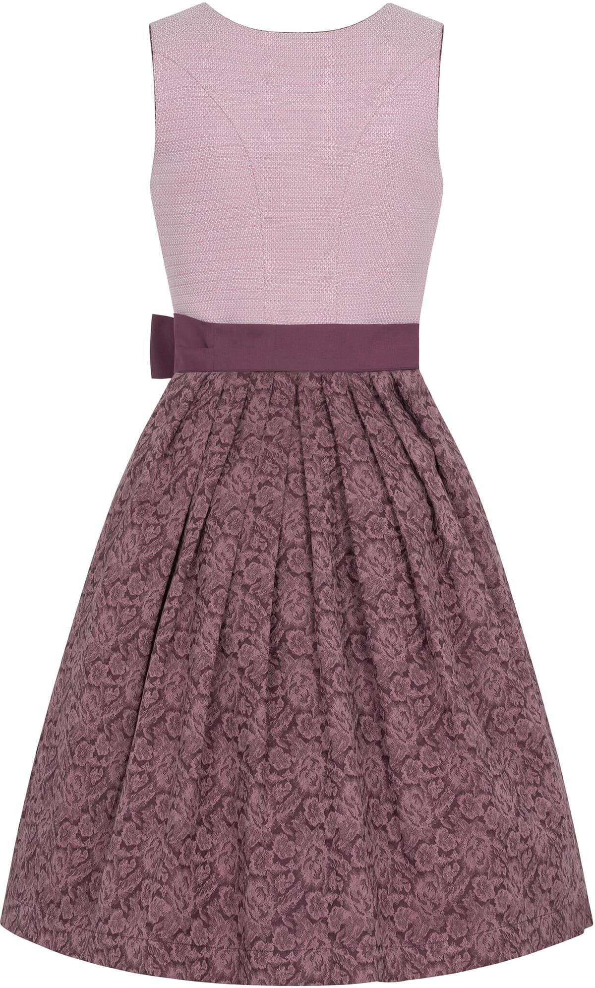 Dirndl NÜBLER "Mini Dirndl Kaja", Damen, Gr. 48, EURO, lila, Obermaterial: 100% Polyester PES., Kleider Dirndl