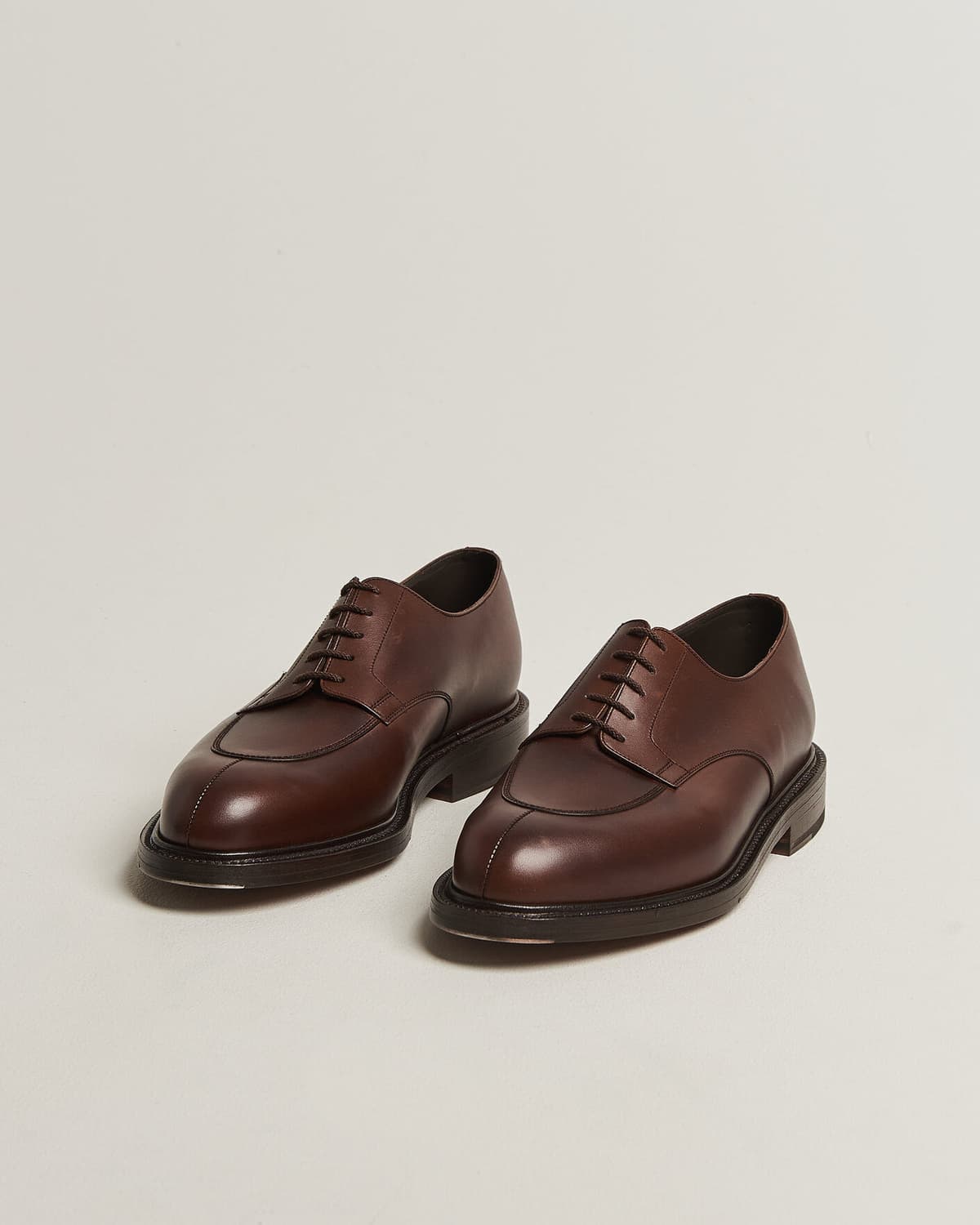 J.M. Weston Half Hunt Derby Coffee Brown Calf men 9,5 Brun