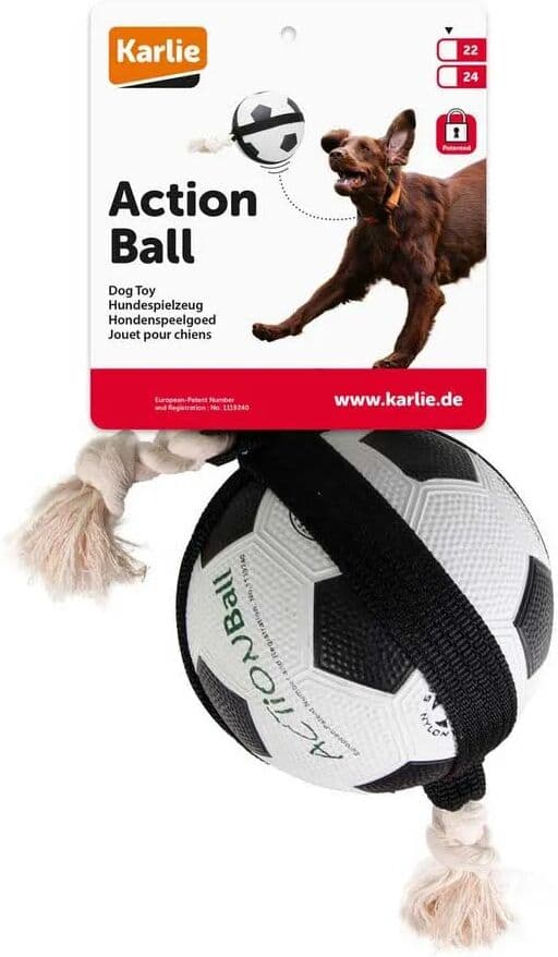 Karlie Juguete Para Perros Action Ball White 22 cm