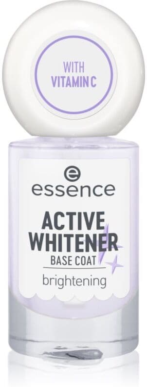essence Active Whitener Base Coat Base Coat Nail Polish with whitening effect 8 ml