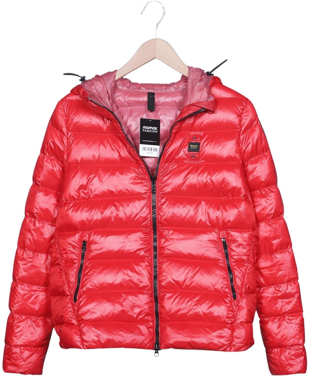 blauer Herren Jacke, Rot, Gr. L, kein / Etikett - Second Hand
