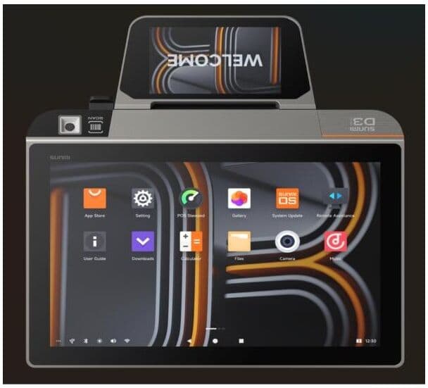 Sunmi D3 MINI 80MM PRINTER LTE CAM SCAN (P01260022)