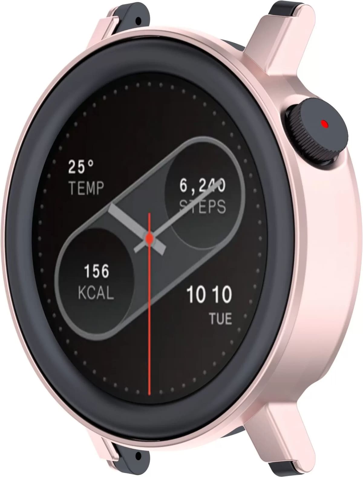 INF Halbseitige PC-Schutzhülle für CMF Watch 3 Pro - Pink