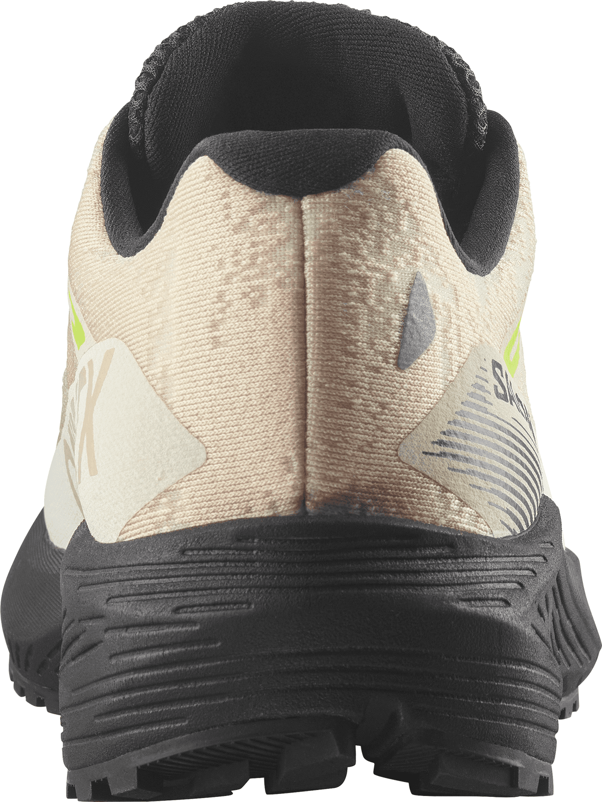 Laufschuh SALOMON "AERO FLOW GRVL GORE-TEX", Herren, Gr. 49, beige (vanilla ice, schwarz, acid lime), Synthetik, Textil, Schuhe Laufschuh, wasserdicht vanilla ice, schwarz, acid lime 49