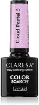 Claresa SoakOff UV/LED Color Cloud Pastel verniz para unhas de gel com lampadas UV/LED tom 3 5 g. SoakOff UV/LED Color Cloud Pastel