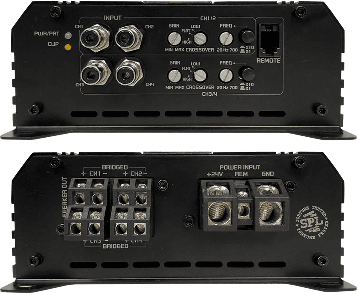 Ground Zero Competition GZCA 300.Q1-24V 4-Channel Amplifier