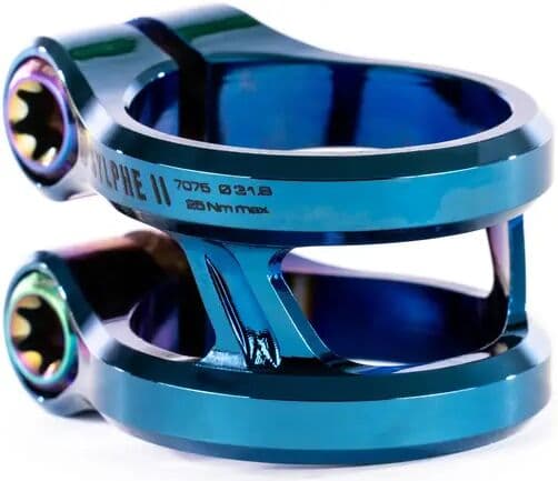Ethic Sylphe V2 Stunt Scooter Clamp (31.8mm - Chrome Blue)