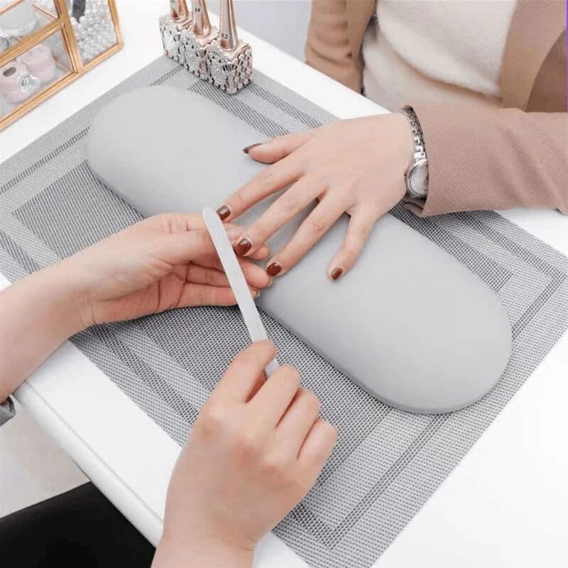 NONE Nail Art Hand Pillow Set Simple Style Hand Pad Table Mat Professional Nail Art Shop Tool