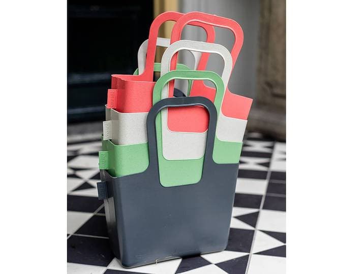 Tasche Taschelino 33 x 39 x 13cm Grau/Granit