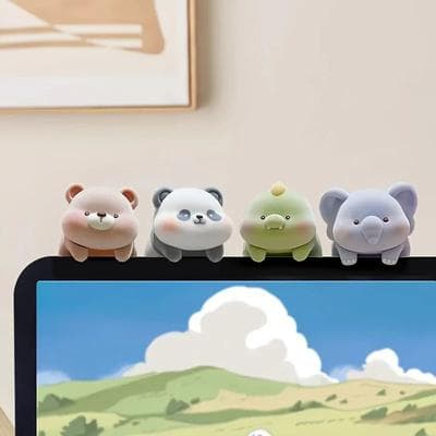 Uplift Treasures Mini Screen Hanging Desk Ornament Decor puppy