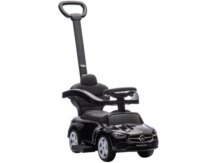 Aiyaplay Kinder-Rutschauto Kunststoff Stahl Schwarz, 40x83x91 cm, unisex, Spielzeug, Kinderfahrzeuge