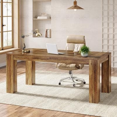 BLUEBELL 63 Inches Modern Executive Desk Large Office Computer Table