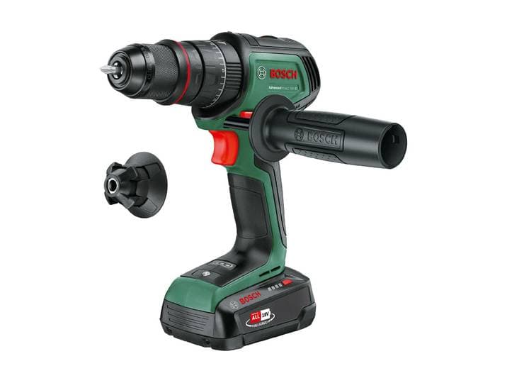 Akku-Schlagbohrmaschine BOSCH AdvancedImpact 18 V-80 1 x Akku , grün, B:386mm H:102mm L:291mm, Bohrmaschinen, Akku-Schlagbohrmaschine