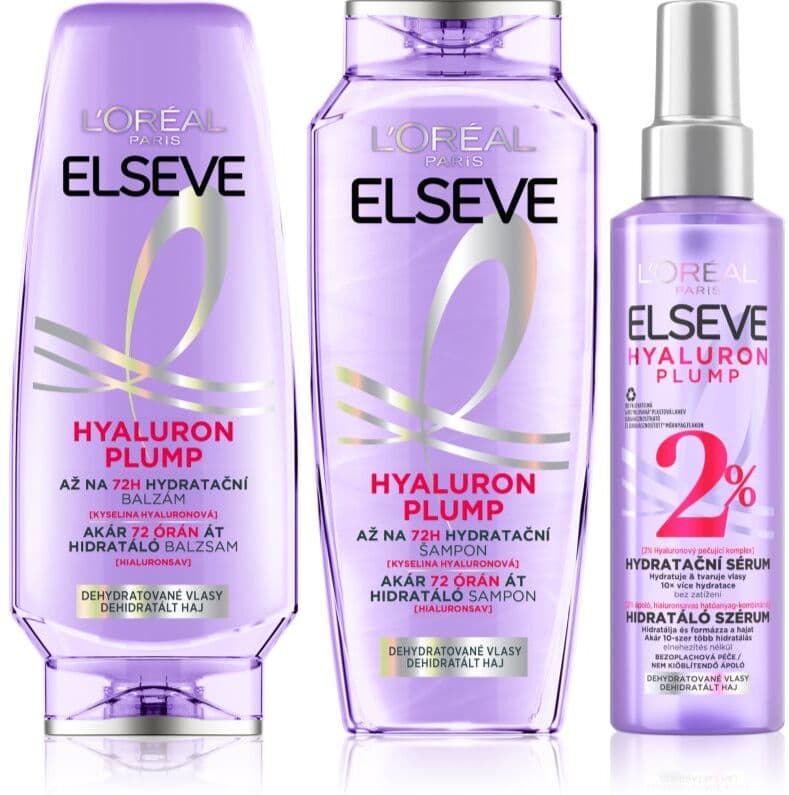 L’Oréal Paris Elseve Hyaluron Plump set voor het Haar