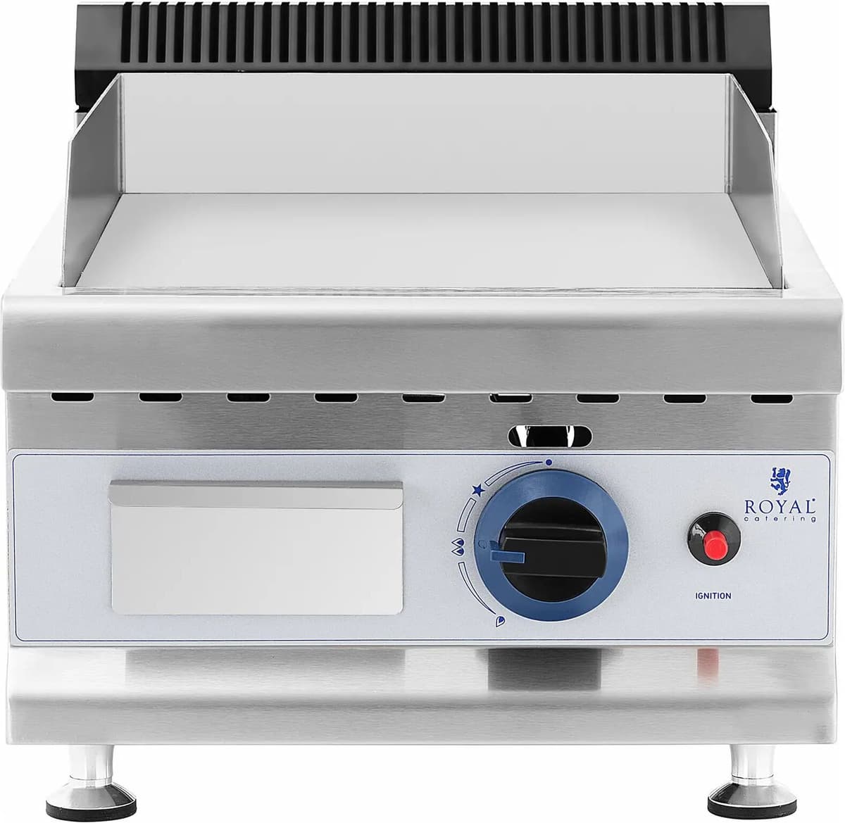 Royal Catering Paistotaso kaasu - 35 x 40 cm - sileä - 3 000 W - propaani / butaani - 0,05 bar RC-GG35050