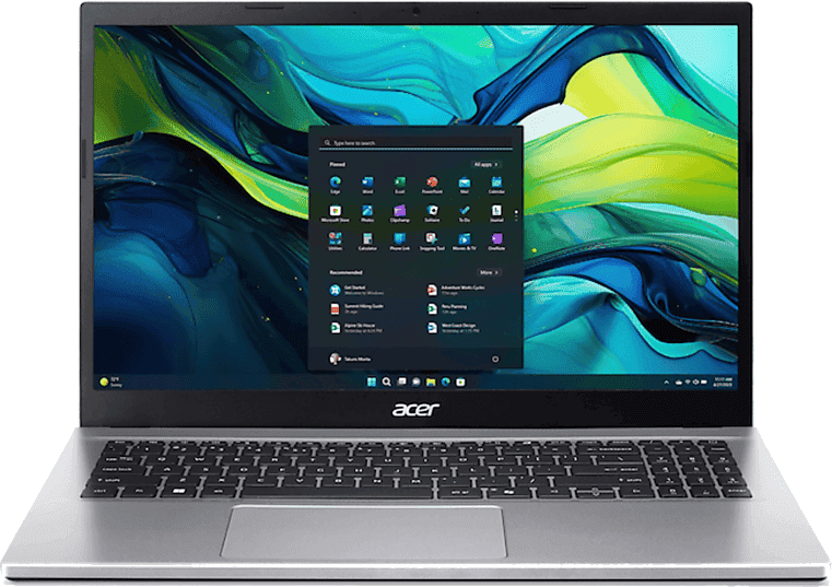 Portátil - Acer Aspire Go 15 AG15-42P-R62N, 15.6 " Full-HD, AMD Ryzen™ 7 5825U, 16GB RAM, 512 GB SSD, Windows 11, Sin cargador