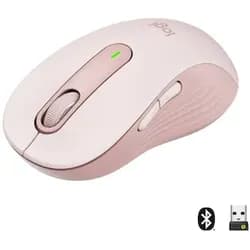 Logitech Signature M650 Gr.L Kabellose Maus Rosa