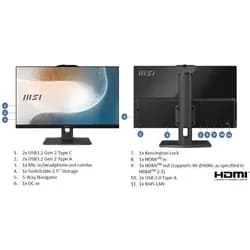 MSI MODERN AM242TP 1M-2278EU (512 GB, 16 GB), PC