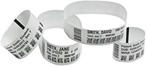 Zebra Z-Band Fusion (FID-PED-L3-1-200T) pulsera 70 x 22 mm (1000 unidades)
