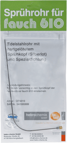 Sanit Fauch Sprührohr 8702 für Fauch 610
