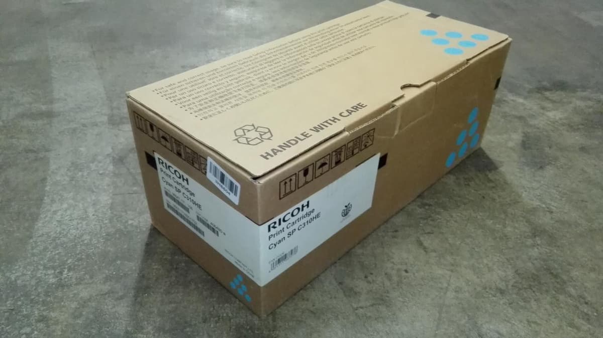 Ricoh Originele Cyaan Inkt