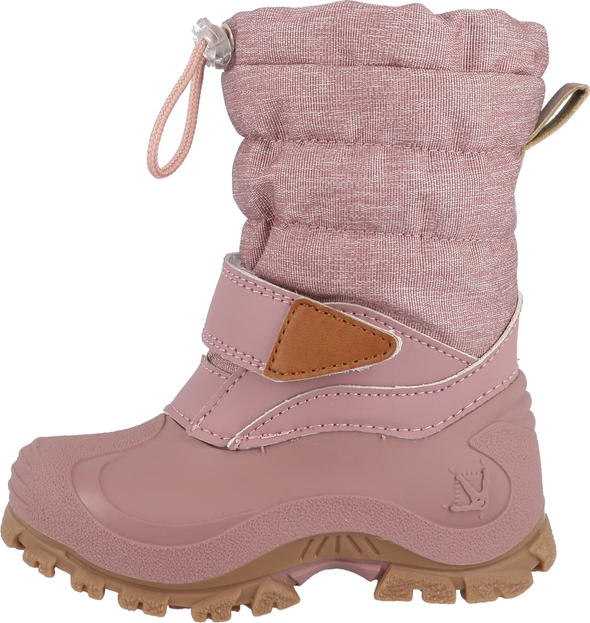Snowboots LURCHI "Finn", Jungen, Gr. 38, Warmfutter, rosé, Synthetik, Textil, Schuhe Snowboots, Winterboots mit Schurwolle, Grössenschablone zum Download rosé 38, Warmfutter