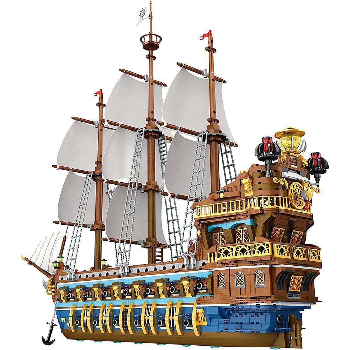 Reobrix 66011A Zeilschip bouwpakket met 3162 onderdelen voor 14 jaar en ouder