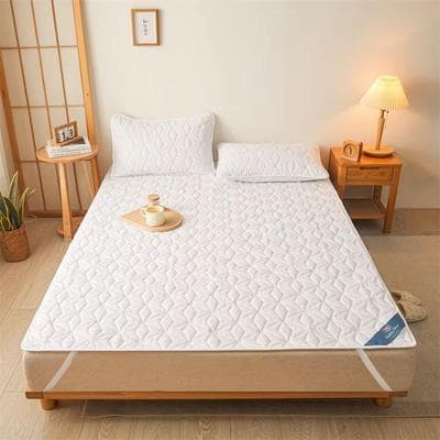 Inspired Finds Breathable Waterproof Mattress Protector With Elastic Straps Noiseless Deep Pocket Cover Pad white twin 39x75inch