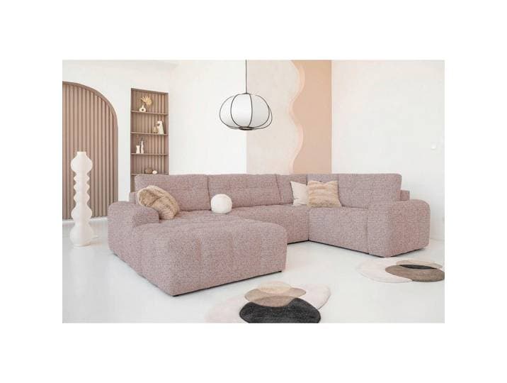 Mid.you Wohnlandschaft, Rot, Kunststoff, 8-Sitzer, 333x213 cm, Made in EU, Wohnzimmer, Sofas & Couches, Wohnlandschaften