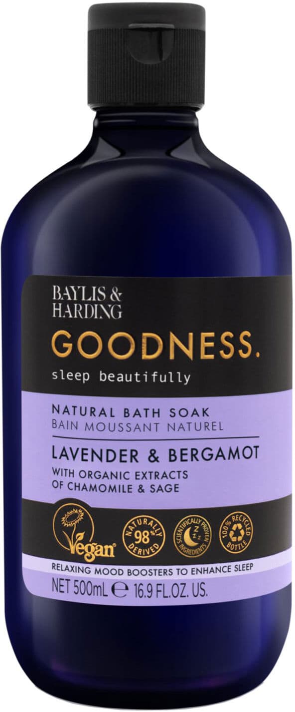 BAYLIS & HARDING Goodness Sleep Lavender & Bergamot Bath Soak 500ml