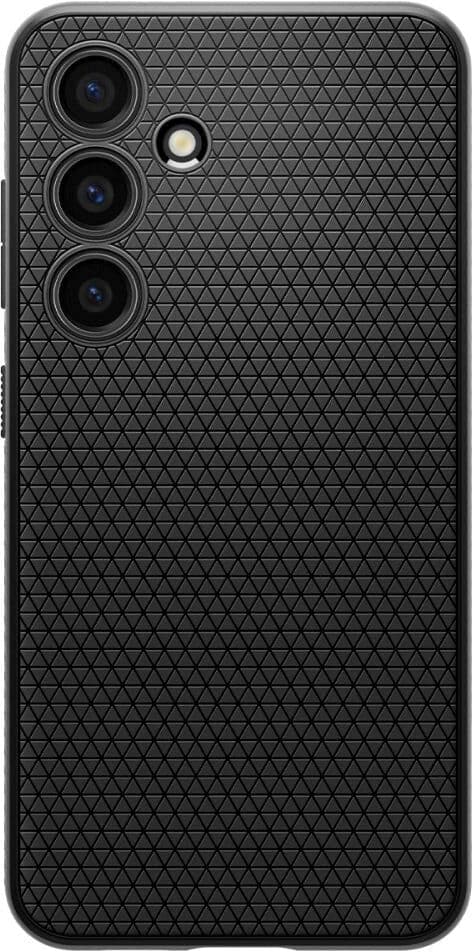 Samsung Galaxy S24 Spigen Liquid Air Bagside Cover - Sort