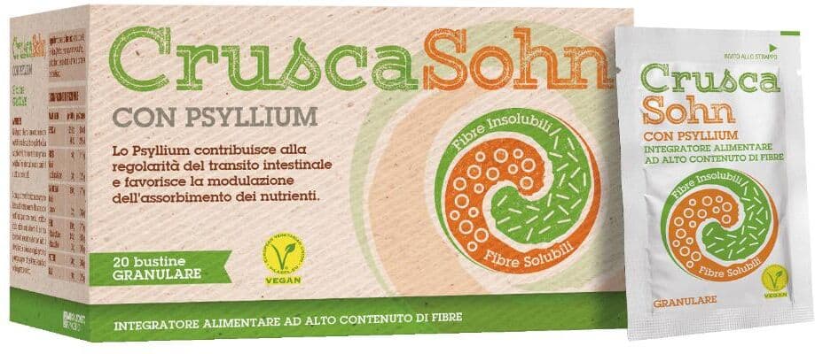 NUTRACEUTICA ITALIANA Srl CruscaSohn con Psyllium, 20 Bustine