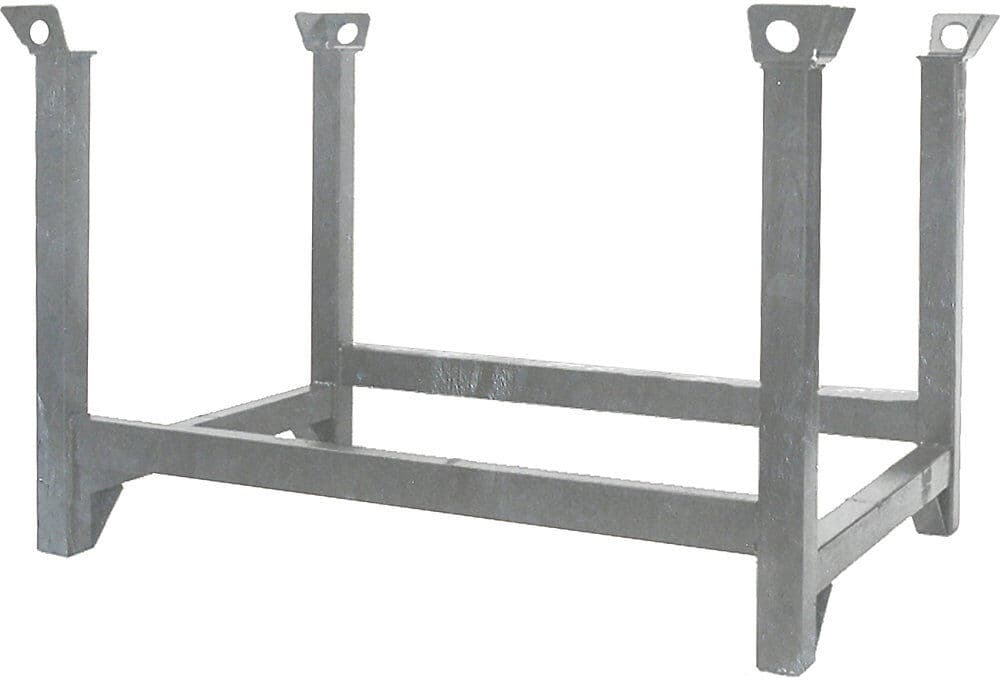 Stapelpalette, LxBxH 1200 x 800 x 750 mm, verzinkt Eichinger
