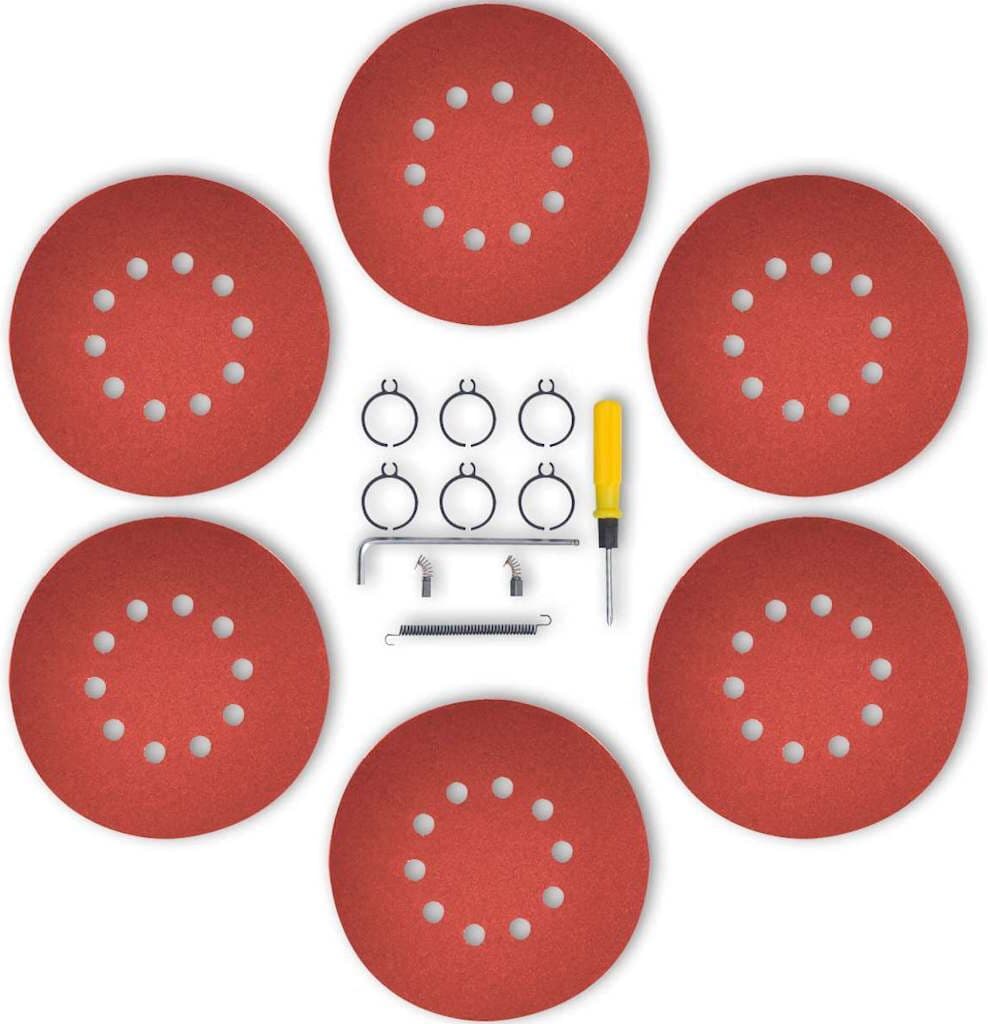 vidaXL Ponceuse de cloison sèche Rouge 750 W