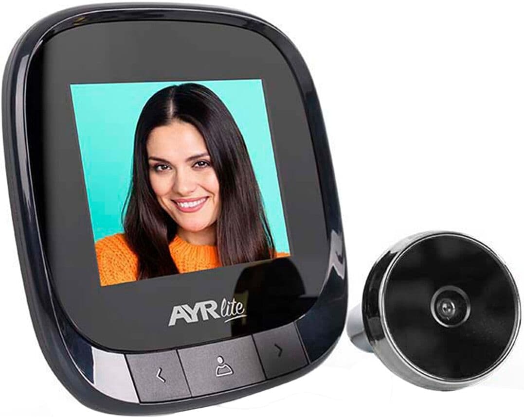 AYR Mirilla Digital 9001 Lite. Negro / Cromo