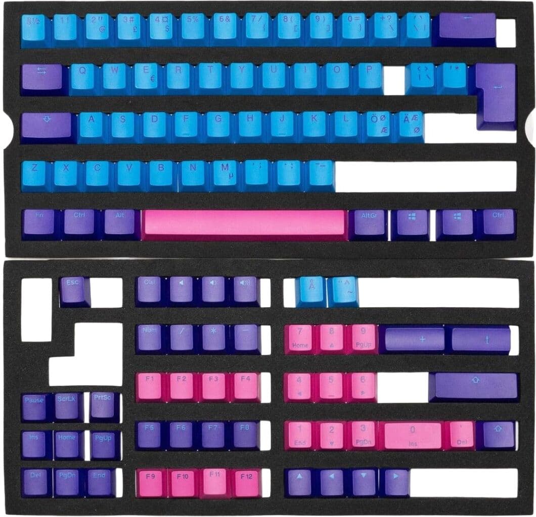 Ducky Pbt Keycap 109 Set Seamless Double-Shot - Joker