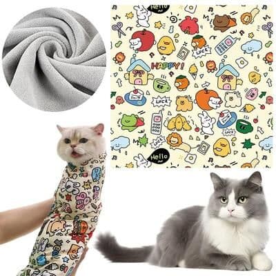 Uplift Picks Adjustable Cat Calming Wrap Anti Scratch Cat Grooming Wrap For Nail Clipping And Medicine Care s