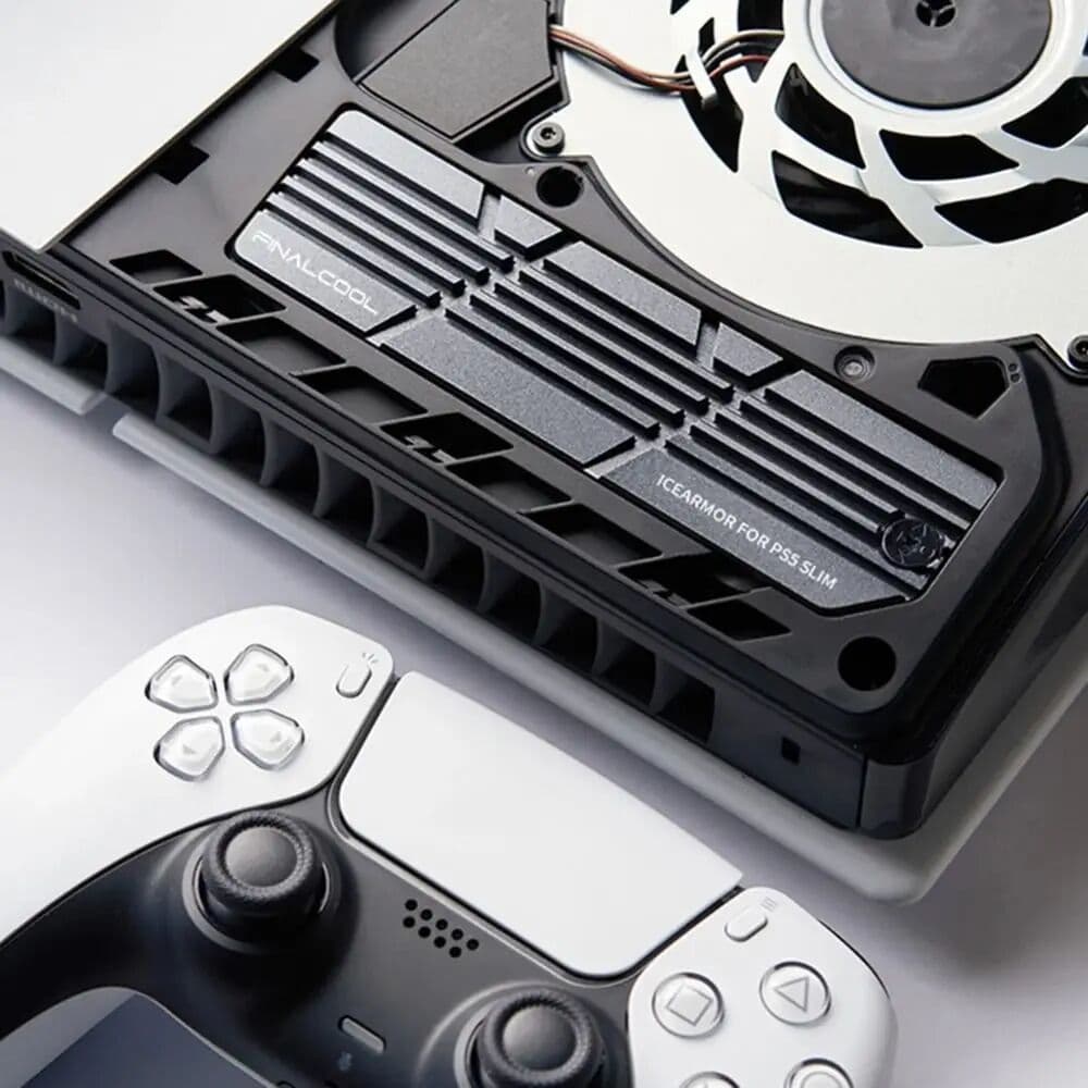 NONE Professional Aluminum Alloy SSD Heat Sink Heatsink Cooling NVMe SSD Radiator Heat Dissipation Set for PS5 slim/ PS5 Pro