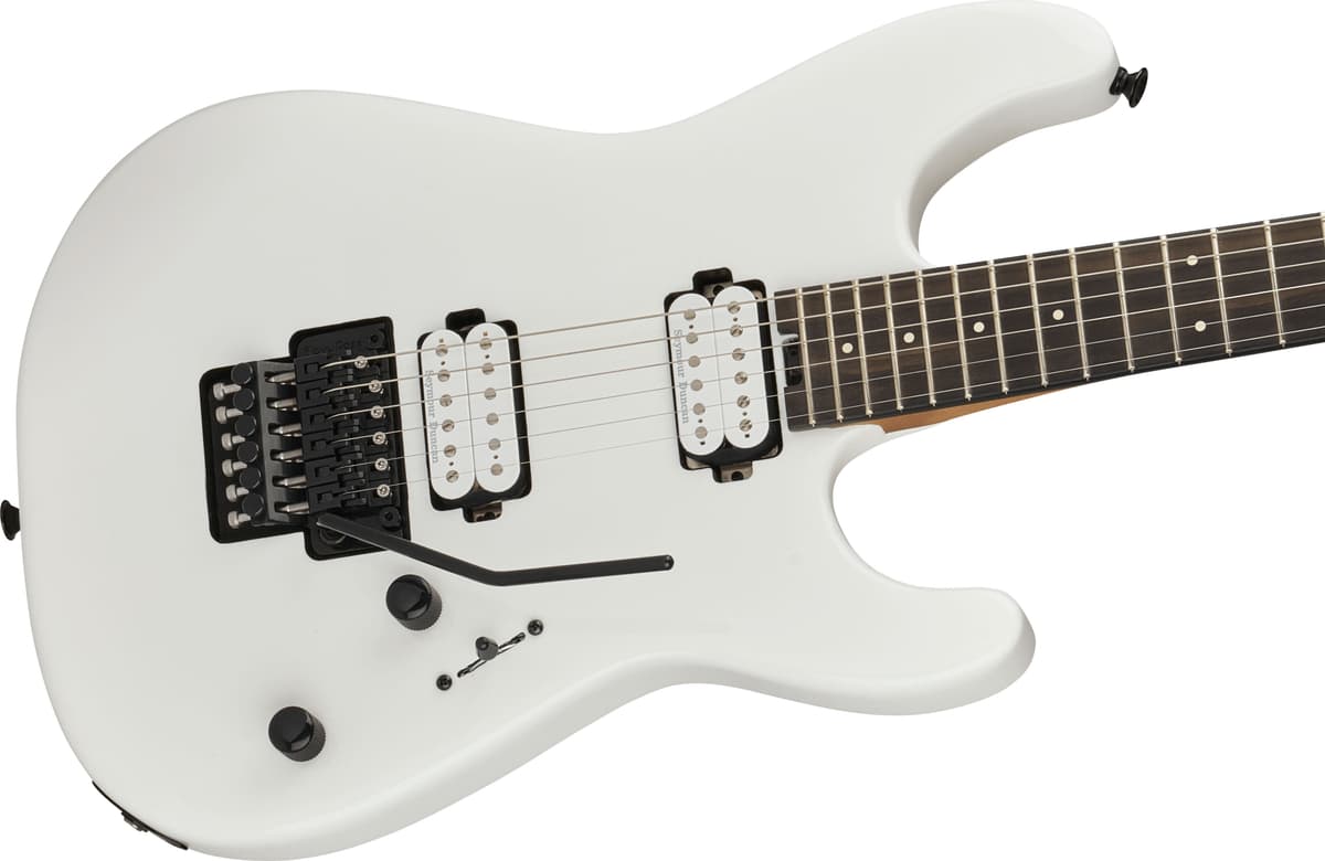 Charvel Pro-Mod Plus San Dimas Style 1 HH FR E Ebony Fingerboard Snow White