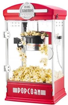 Great Northern Popcorn Big Bambino Popcorn Machine with 4 Oz Kettle (Red)