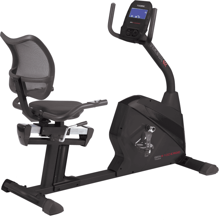 TOORX Cyclettes  BRX-R100 HRC recumbent ergometro con ricevitore wireless APP Ready