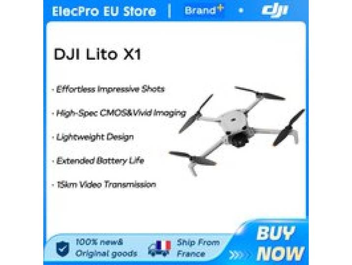 【LOCAL+】DJI Lito X1 Opvouwbare lichtgewicht 4K drone met obstakeldetectie ActiveTrack 1/1,3 inch sensor 15 km transmissie voor beginners C0